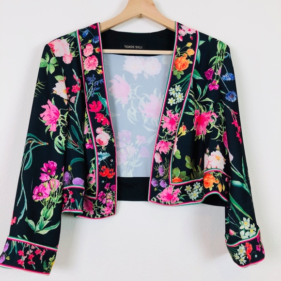 Tadashi Shoji Capucine Floral Bolero - Picture 4 of 8